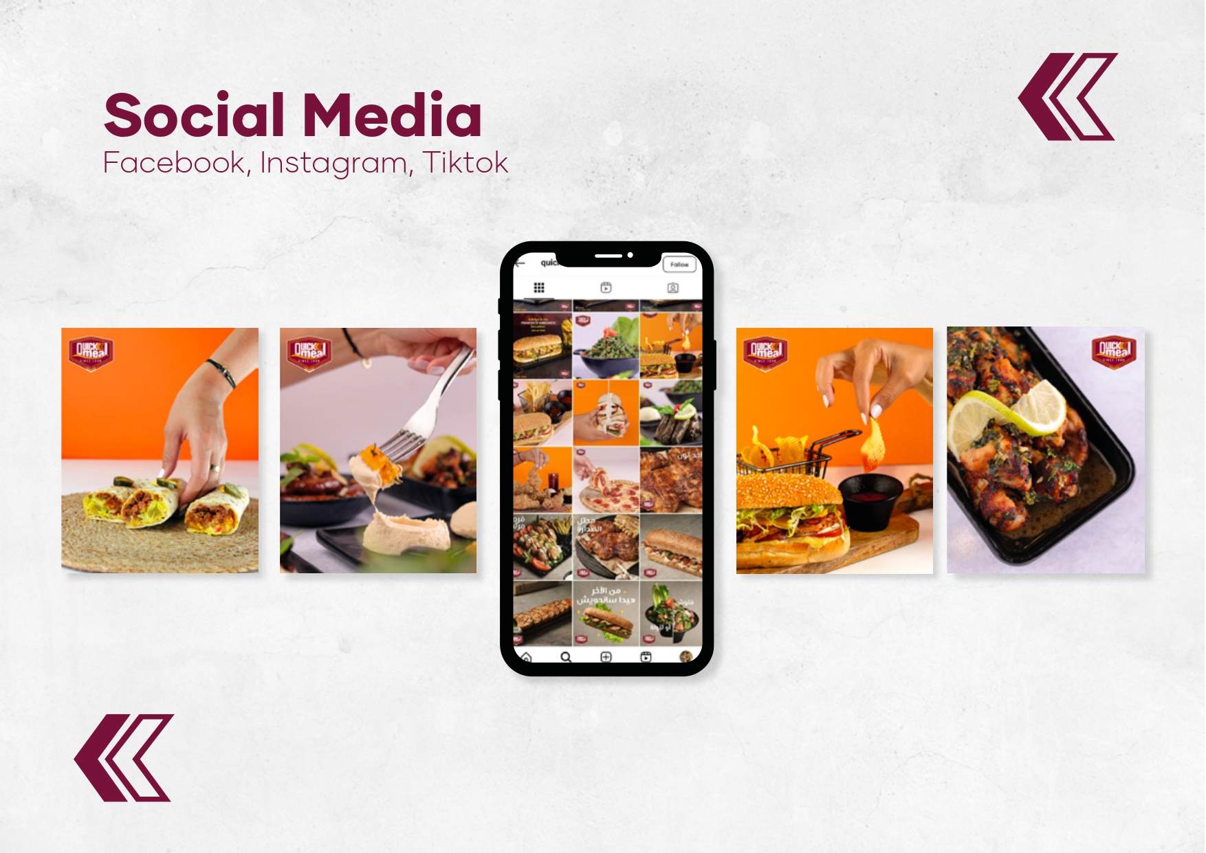 Quick meal Social Media mac platforms